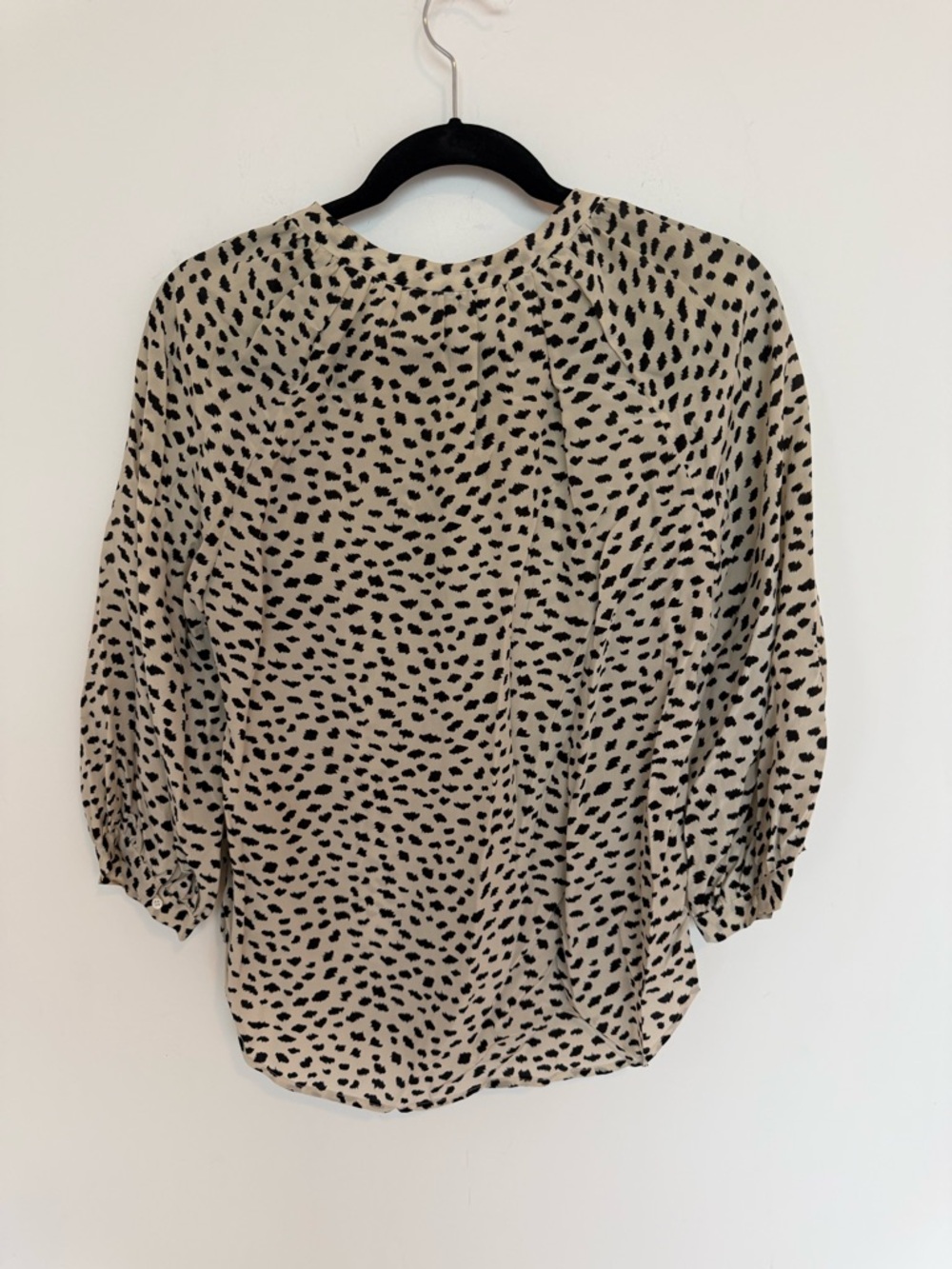 Joie Silk Leopard Print Blouse size S - Picture 5 of 5